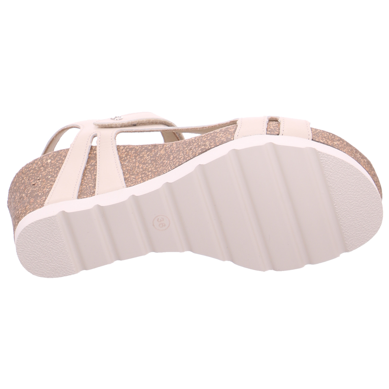 PANAMA JACK Sandalette Offwhite Leder
