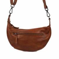 BEAR DESIGN Umhängetasche Cognac Leder