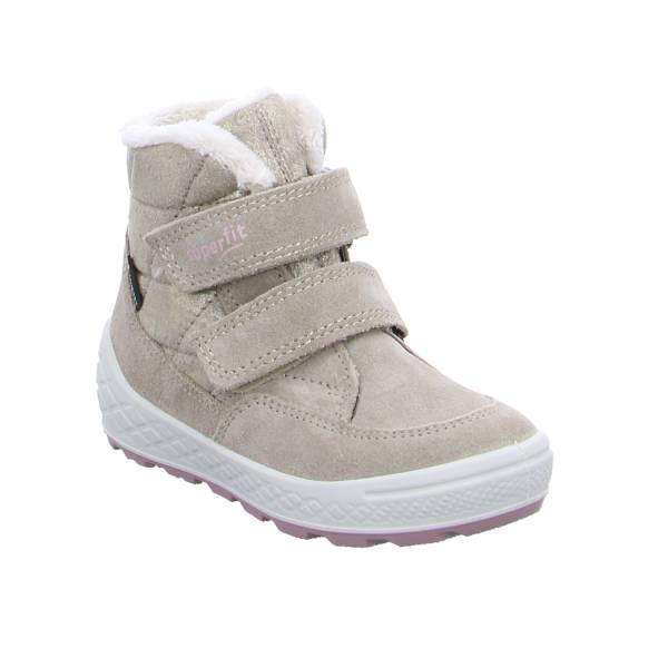 Bild 1 - SUPERFIT Kleinkinder-Winter-Bottine Natural Textil Baby-Boot