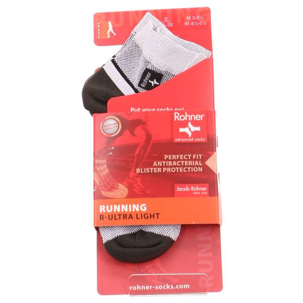 Bild 1 - ROHNER Funktions-Socken Weiss Textil