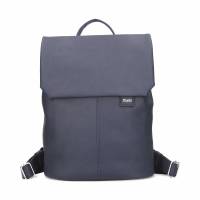 ZWEI Rucksack Blau Lederimitat