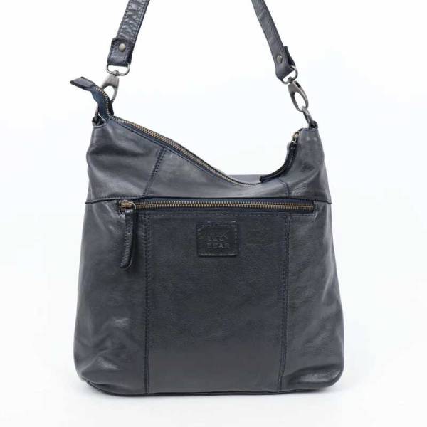 Bild 2 - BEAR DESIGN Umhängetasche Blau Leder