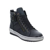 Bild 1 - REMONTE Mid Cut Sneaker Schwarz Leder mit TEX Membrane Bild 1 - REMONTE Mid Cut Sneaker Schwarz Leder mit TEX Membrane