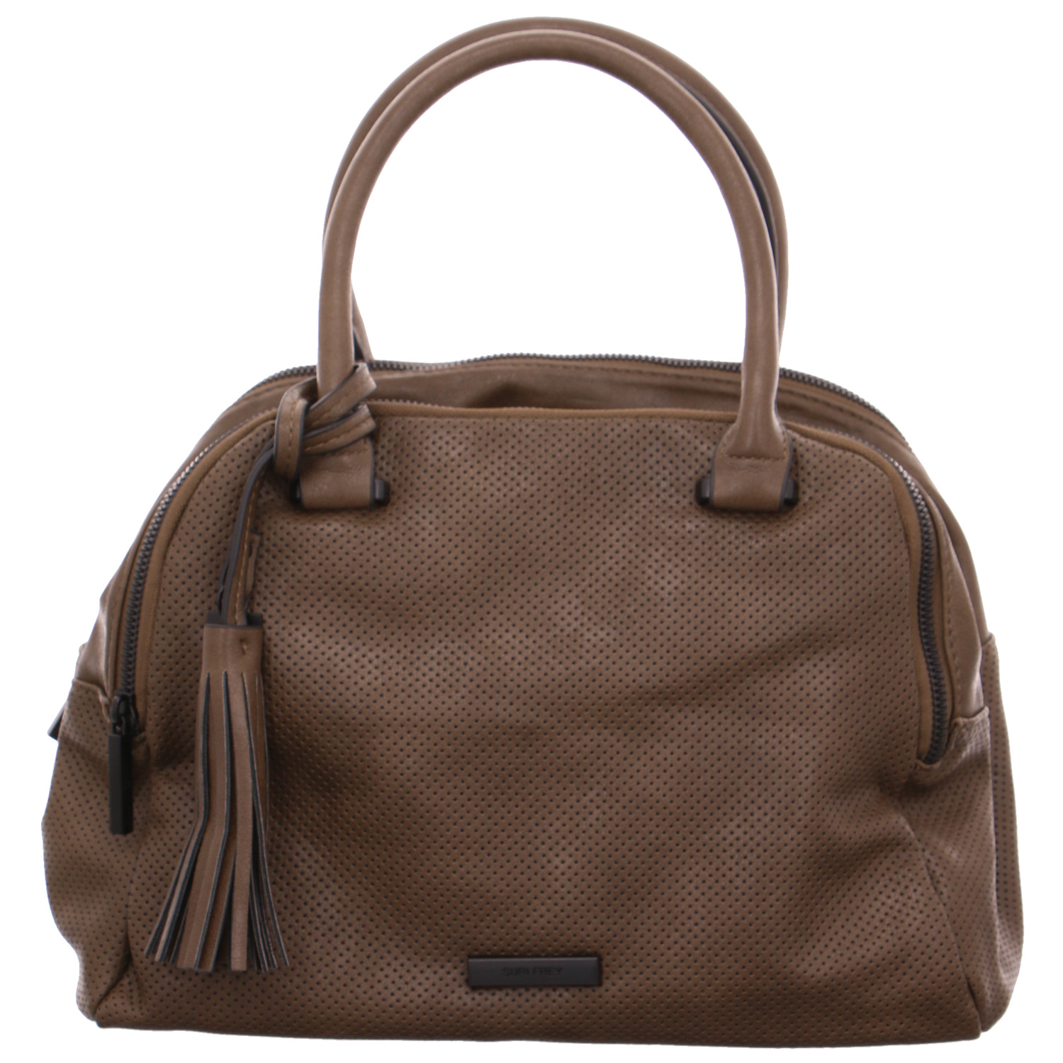 SURI FREY Handtasche Olive Lederimitat