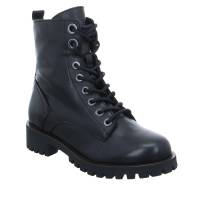 SCHUHENGEL Boot Schwarz Leder