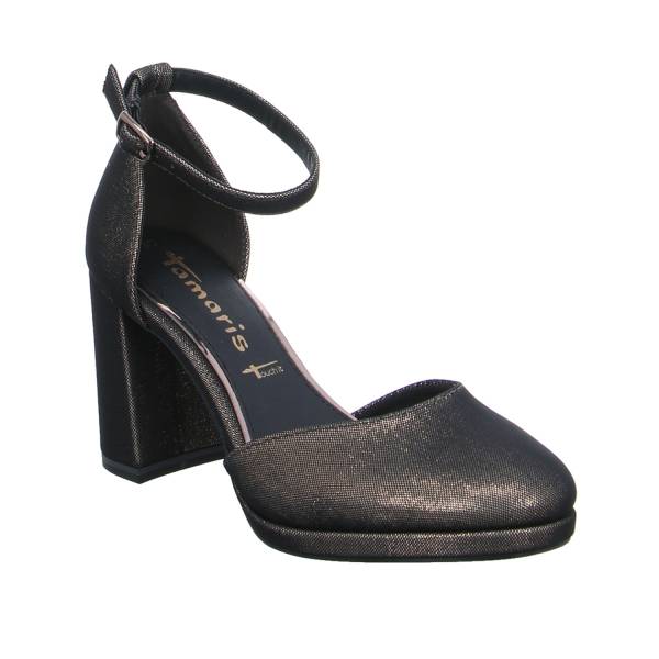 Bild 1 - TAMARIS Pumps Bronze Textil