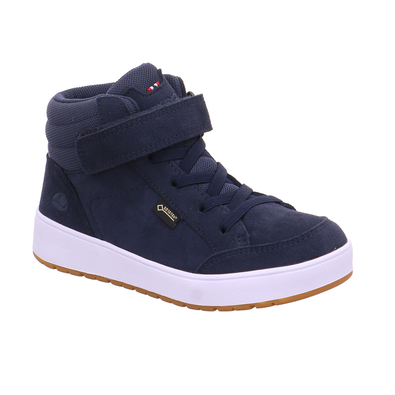 VIKING Jugend-Boot Blau Textil Sneaker high