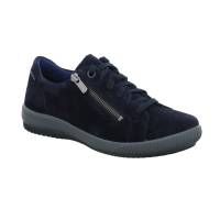 LEGERO Schnürschuh Blau Leder mit Gore-Tex Membrane