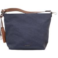 EMILY & NOAH Umhängetasche Blau Lederimitat mit Bag in Bag