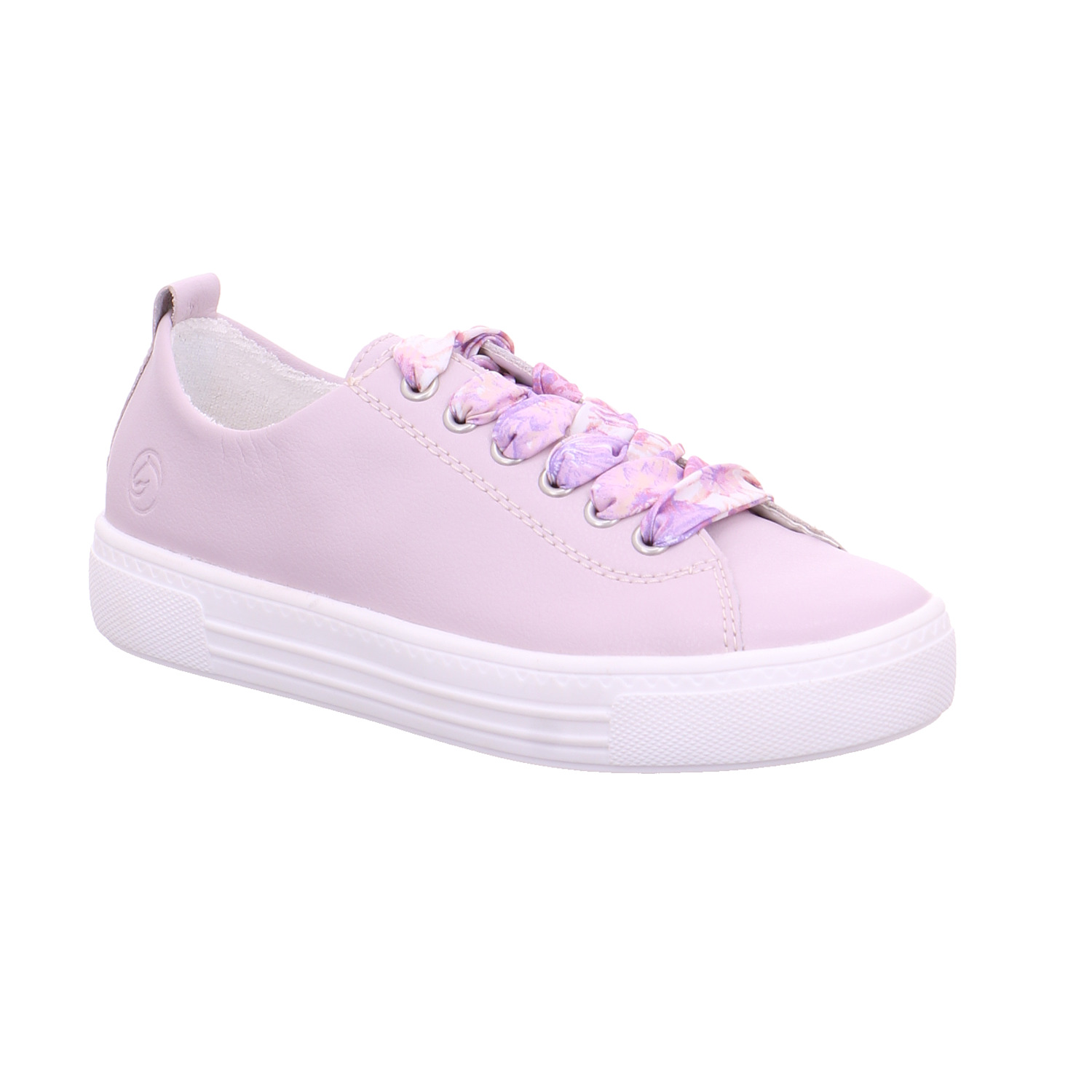 REMONTE Comfort-Sneaker Flieder Leder mit Wechselfussbett