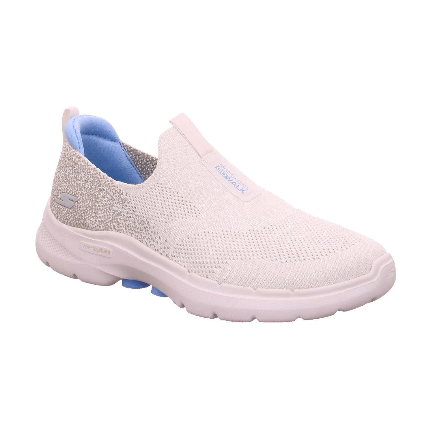 SKECHERS Sneaker Offwhite Textil