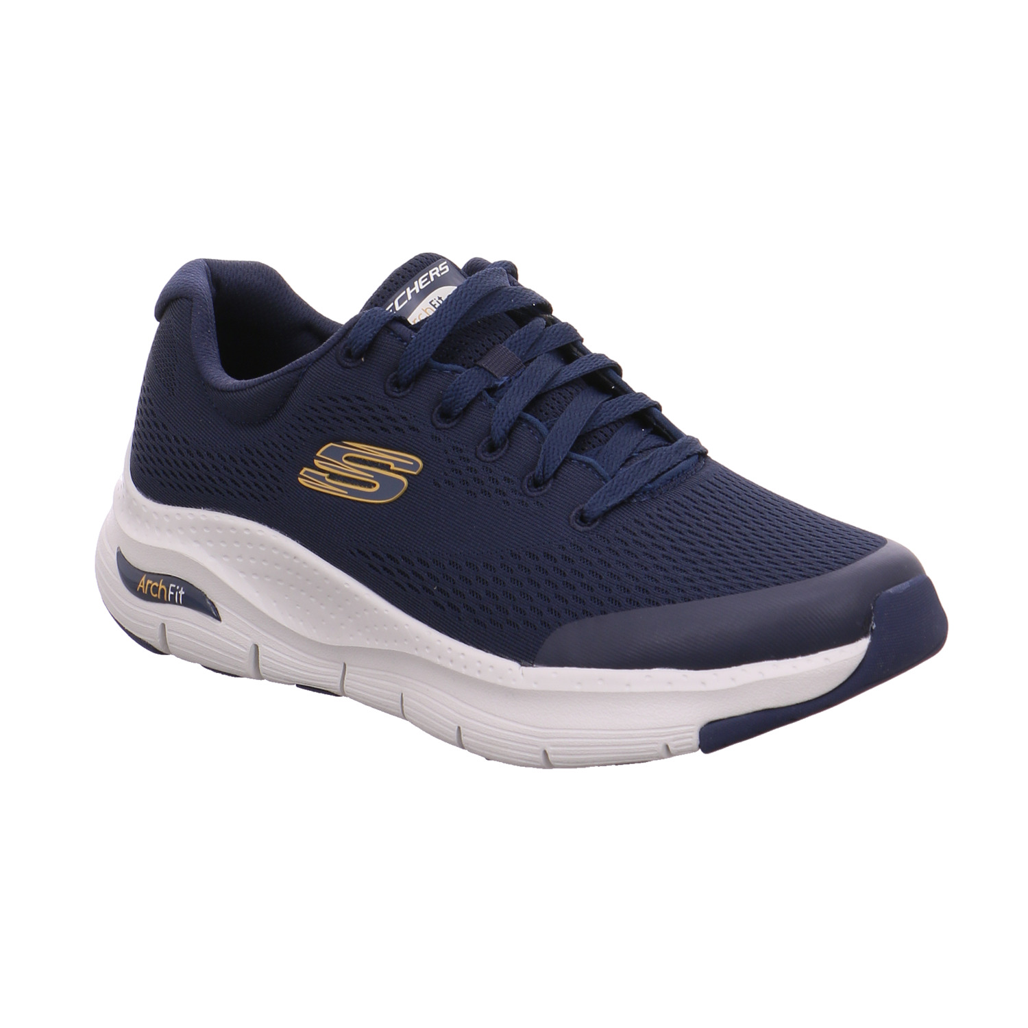 SKECHERS Halbschuhe Sneaker Blau Synthetik