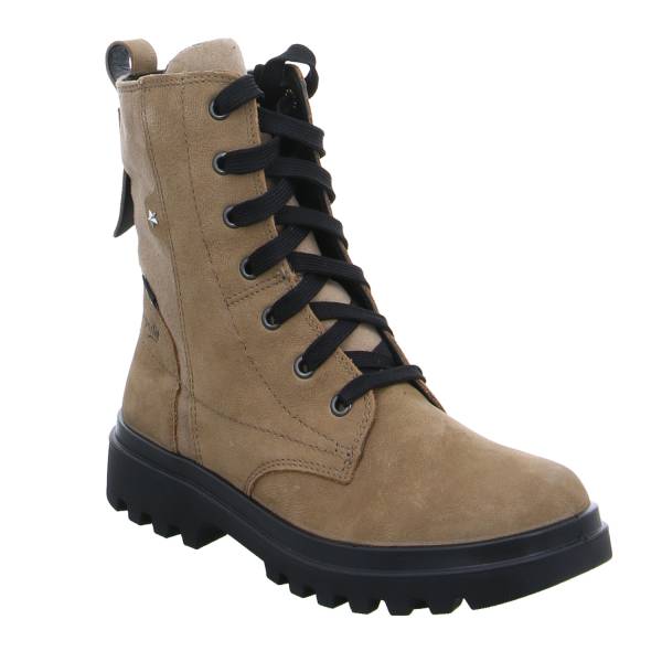 Bild 1 - SUPERFIT Mädchen-Winter-Bottine Taupe Textil Stiefel