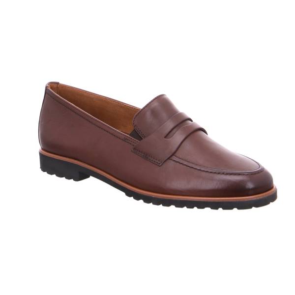 Bild 1 - PAUL GREEN Slipper Cognac Leder