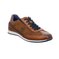 Bild 1 - BUGATTI SHOES Halbschuhe Sneaker Cognac Leder Bild 1 - BUGATTI SHOES Halbschuhe Sneaker Cognac Leder