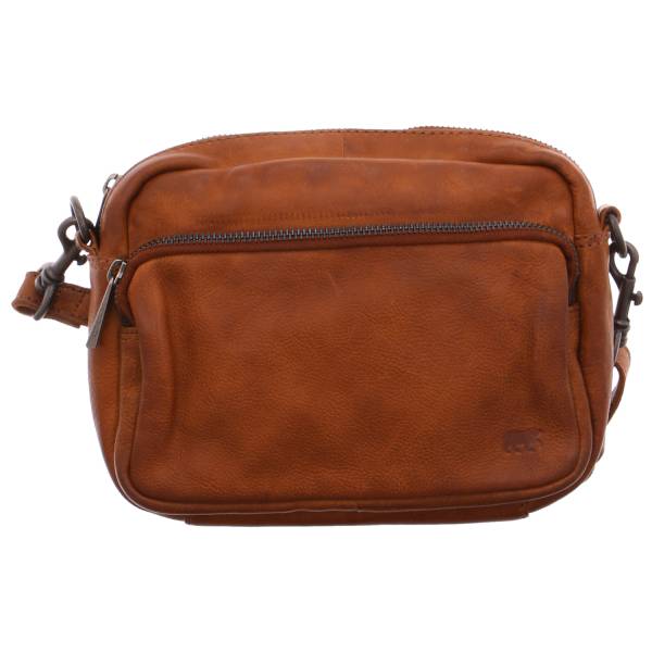 Bild 1 - BEAR DESIGN Umhängetasche Cognac Leder
