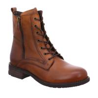 SCHUHENGEL Boot Cognac Leder