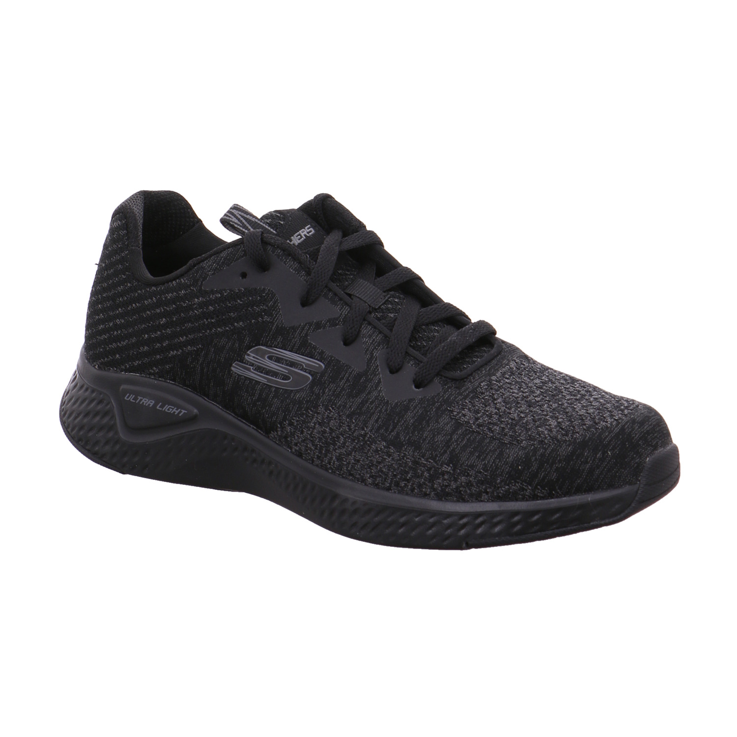 SKECHERS Halbschuhe Sneaker Schwarz Synthetik