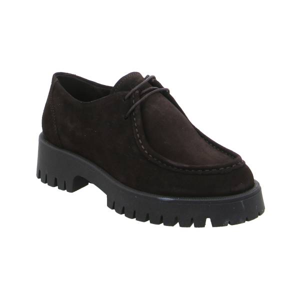 Bild 1 - SCHUHENGEL Schnürschuh Braun Leder
