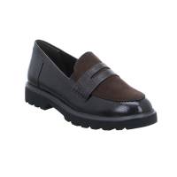 TAMARIS Slipper Braun Lederimitat