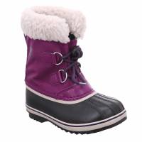 SOREL Kinder-Snowboot Bordeau Synthetik Schneestiefel