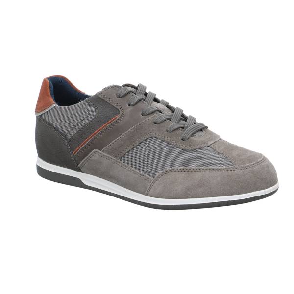 Bild 1 - GEOX Halbschuhe Sneaker Grau Leder