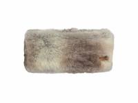 BARTS Stirnband Braun Textil Fell-Imitation