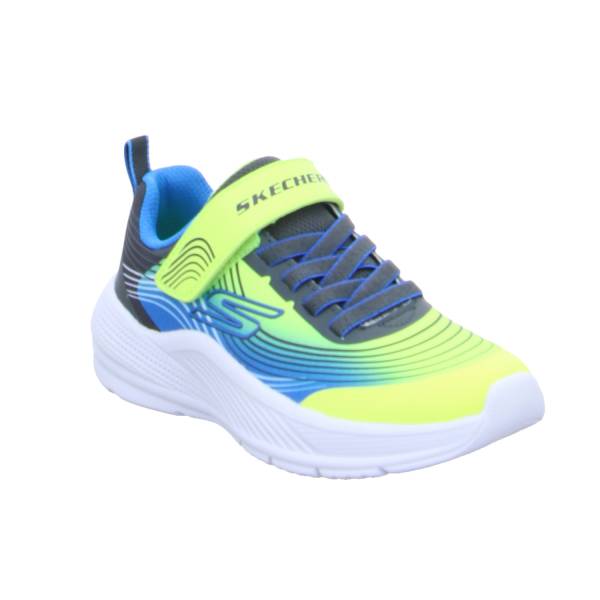 Bild 1 - SKECHERS Jugend-Halbschuh Gelb Textil Sneaker