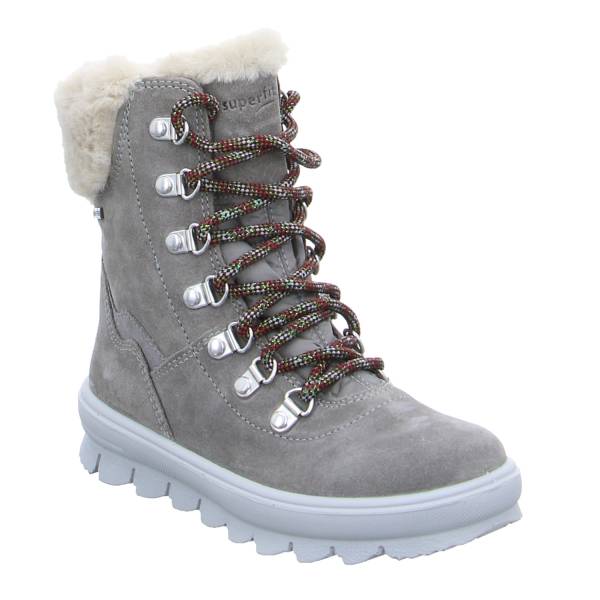 Bild 1 - SUPERFIT Kleinkinder-Winterstiefel Taupe Textil Stiefel