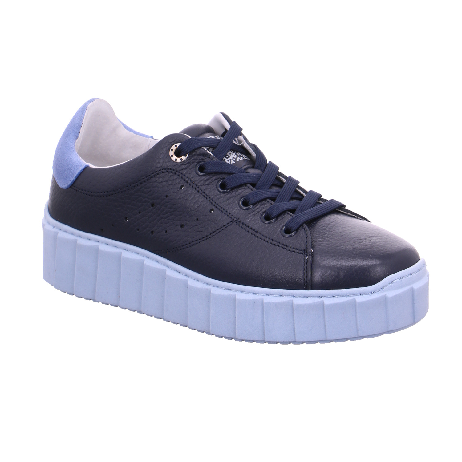 PX Sneaker Blau Leder