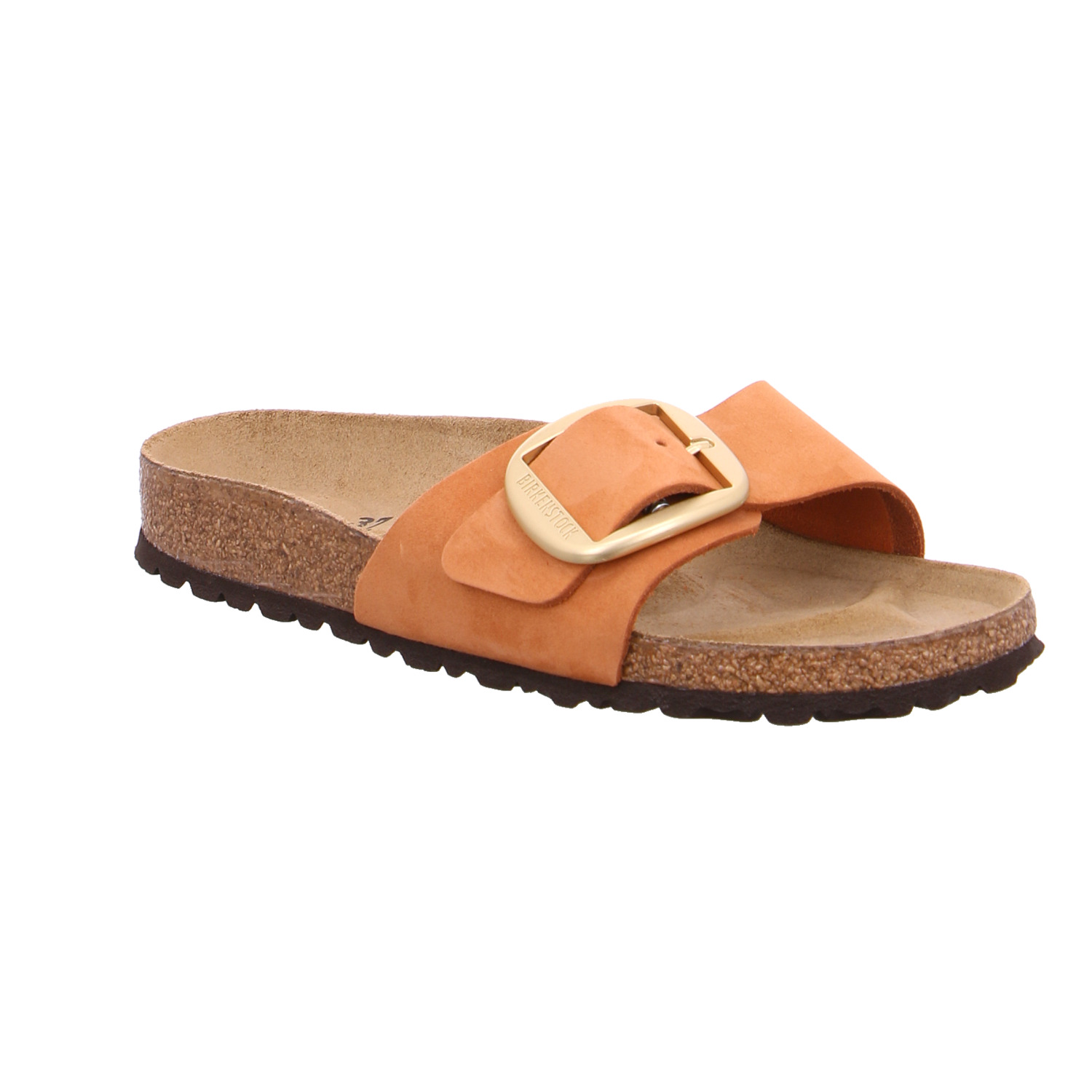 BIRKENSTOCK Pantolette Cognac Leder
