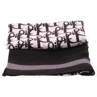 * Schal Schwarz Textil Loop