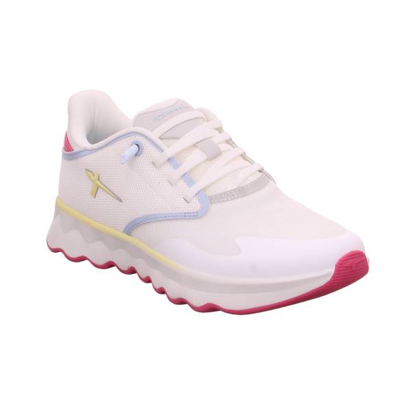 Bild 1 - TAMARIS Sneaker Weiss Textil mit Wechselfussbett