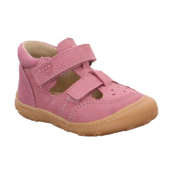 Bild 1 - PEPINO Baby-Sommer-Bottine Rosa Leder Mädchen Minilette