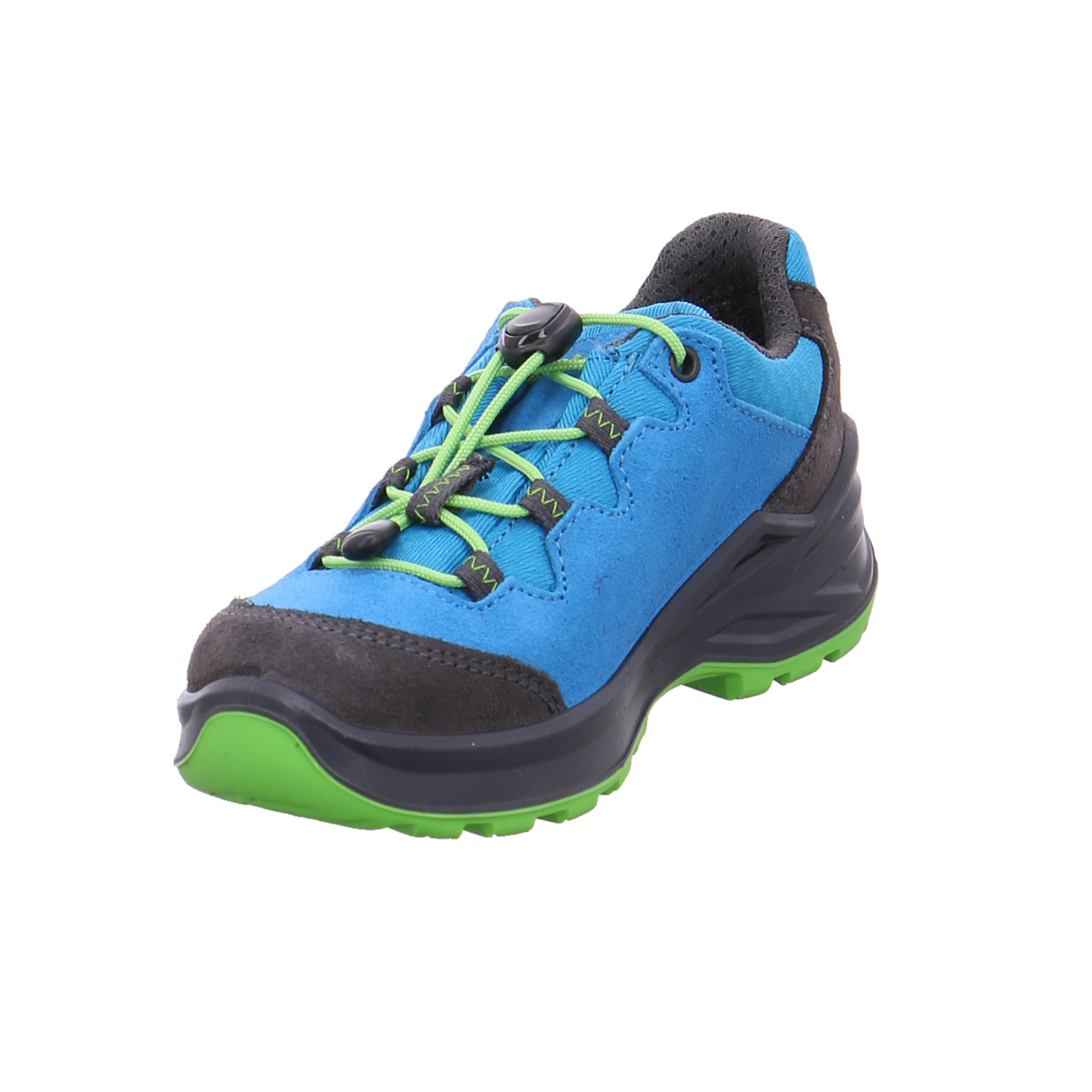 LOWA Kleinkinder-Sport -Halbschuh Blau Leder Sneaker Outdoor YB8395