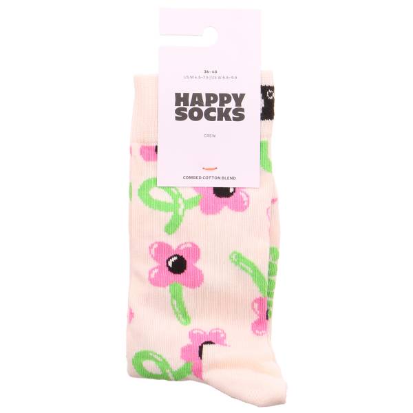 Bild 1 - HAPPY SOCKS Freizeitsocken Weiss Textil