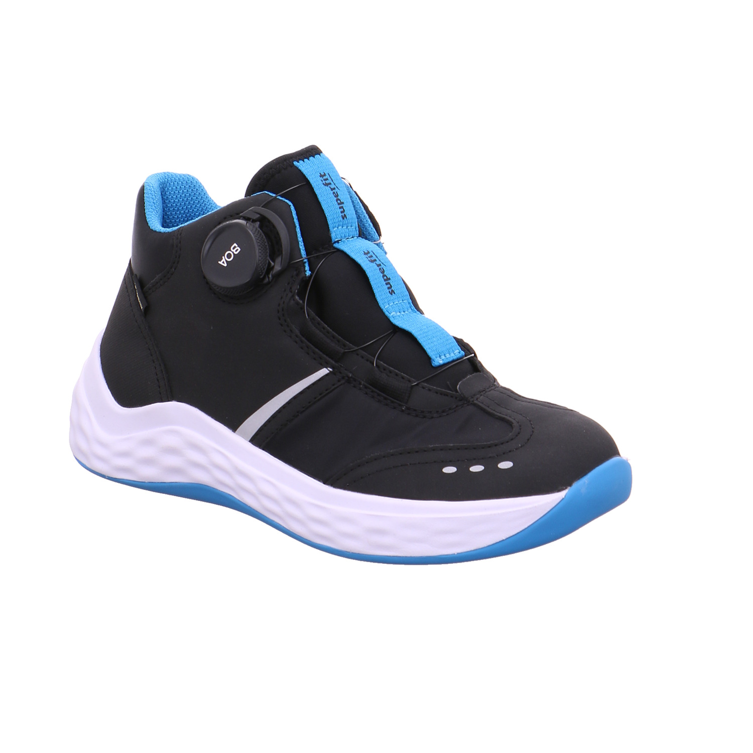 SUPERFIT Jugend-Boot Schwarz Textil Sneaker high