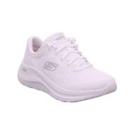 SKECHERS Sneaker Weiss Textil mit Wechselfussbett Ja