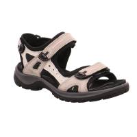 ECCO Sandalette Beige Leder