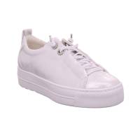 PAUL GREEN Sneaker Silber Leder Super Soft