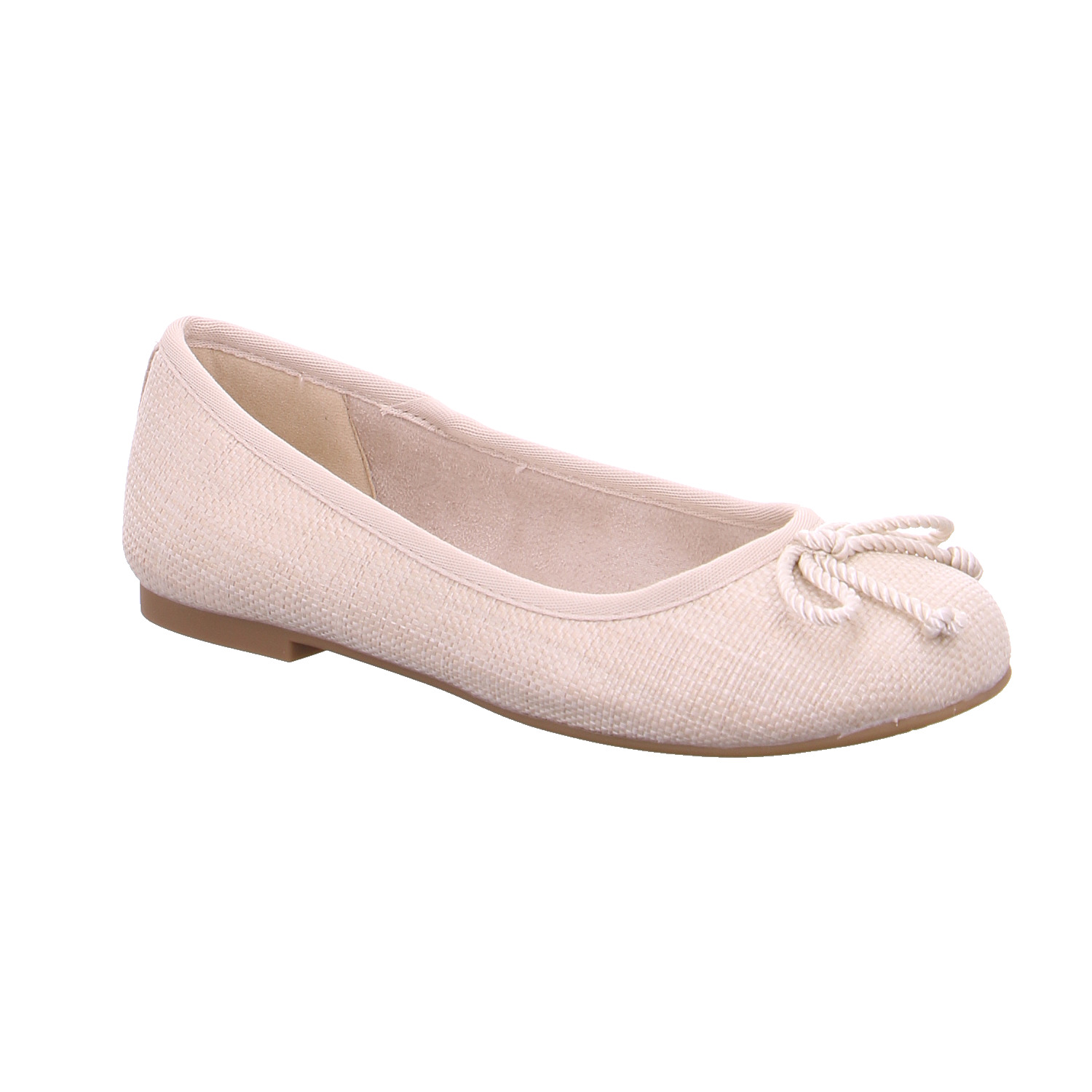 TAMARIS Ballerina Beige Textil