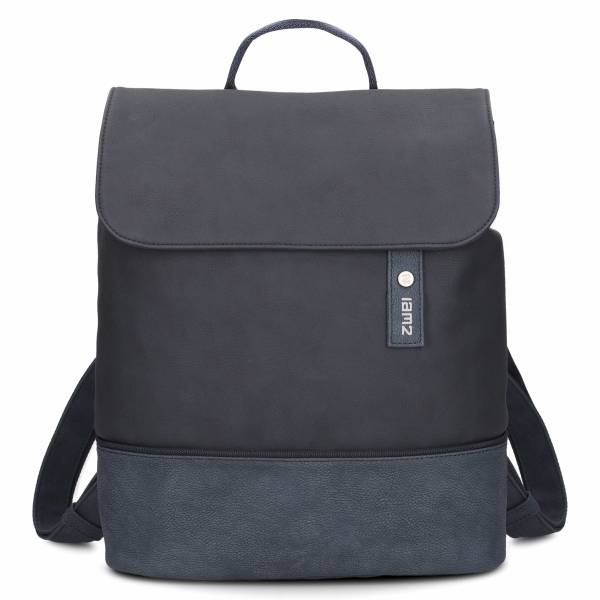 Bild 1 - ZWEI Rucksack Blau Lederimitat Ja