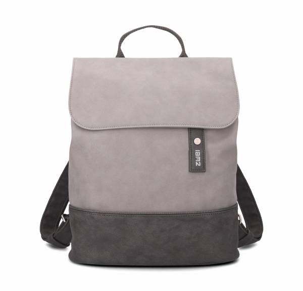 Bild 1 - ZWEI Rucksack Grau Lederimitat Ja