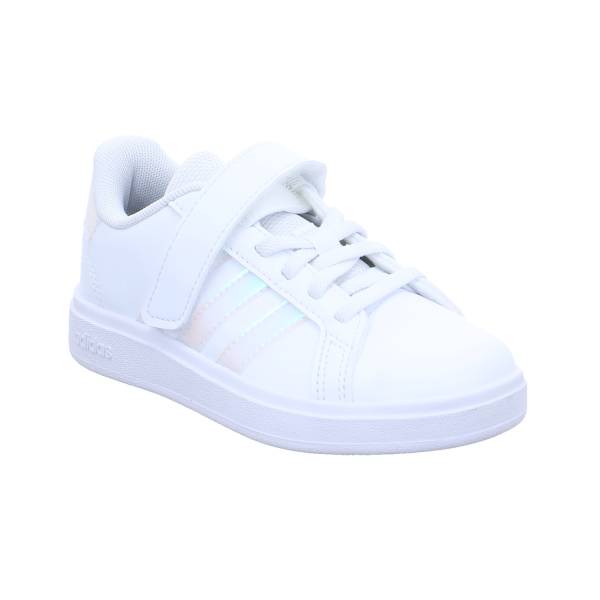 Bild 1 - ADIDAS Kinder Sportschuh Weiss Lederimitat