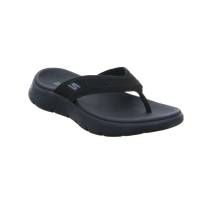 SKECHERS Zehentrenner-FlipFlop Schwarz Textil Ja