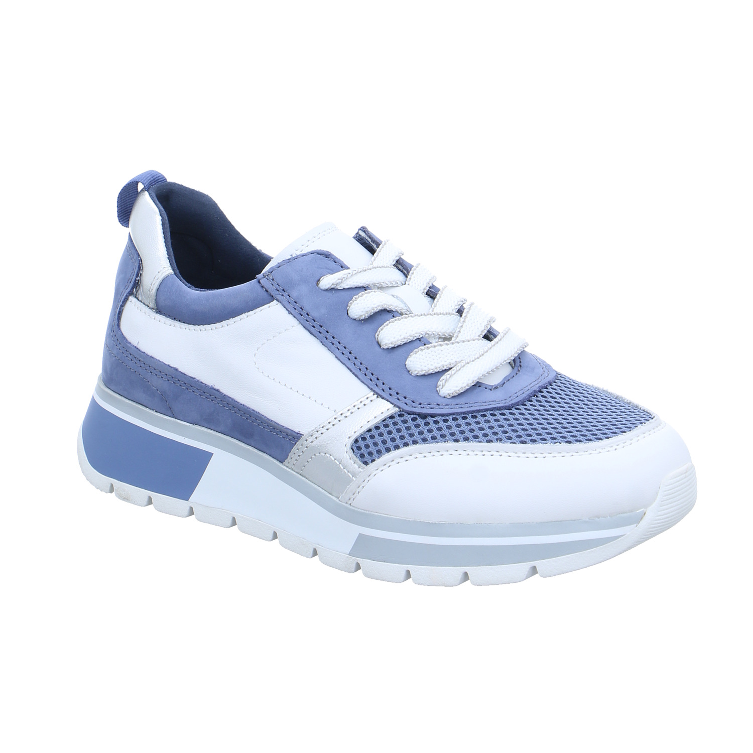 CAPRICE Comfort-Sneaker Jeansblau Leder mit Wechselfussbett CAPRICE Comfort-Sneaker Jeansblau Leder mit Wechselfussbett