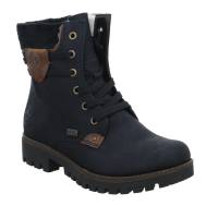 Bild 1 - RIEKER Boot Schwarz Lederimitat Rieker-TEX Bild 1 - RIEKER Boot Schwarz Lederimitat Rieker-TEX