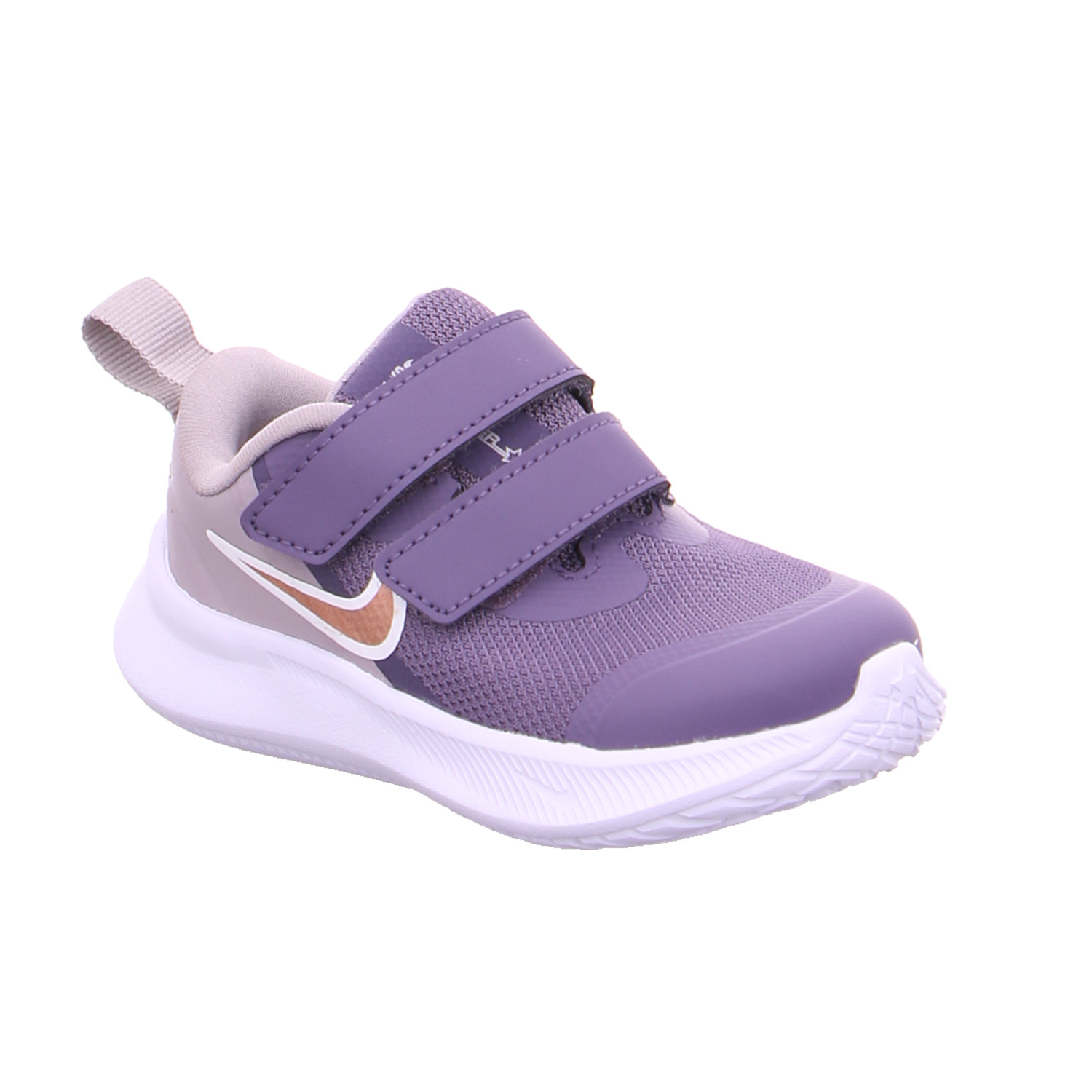NIKE Baby-Sport-Bottine Flieder Textil Sneaker