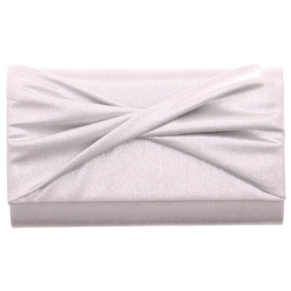 Bild 1 - TAMARIS Clutch / Abendtasche Silber Lederimitat Ja