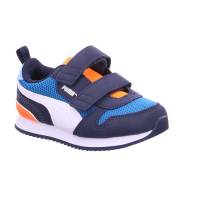PUMA Baby-Sport-Bottine Blau Lederimitat Sneaker